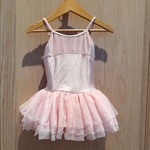Mirella Sparkling Pink Ballet Skirted Leo